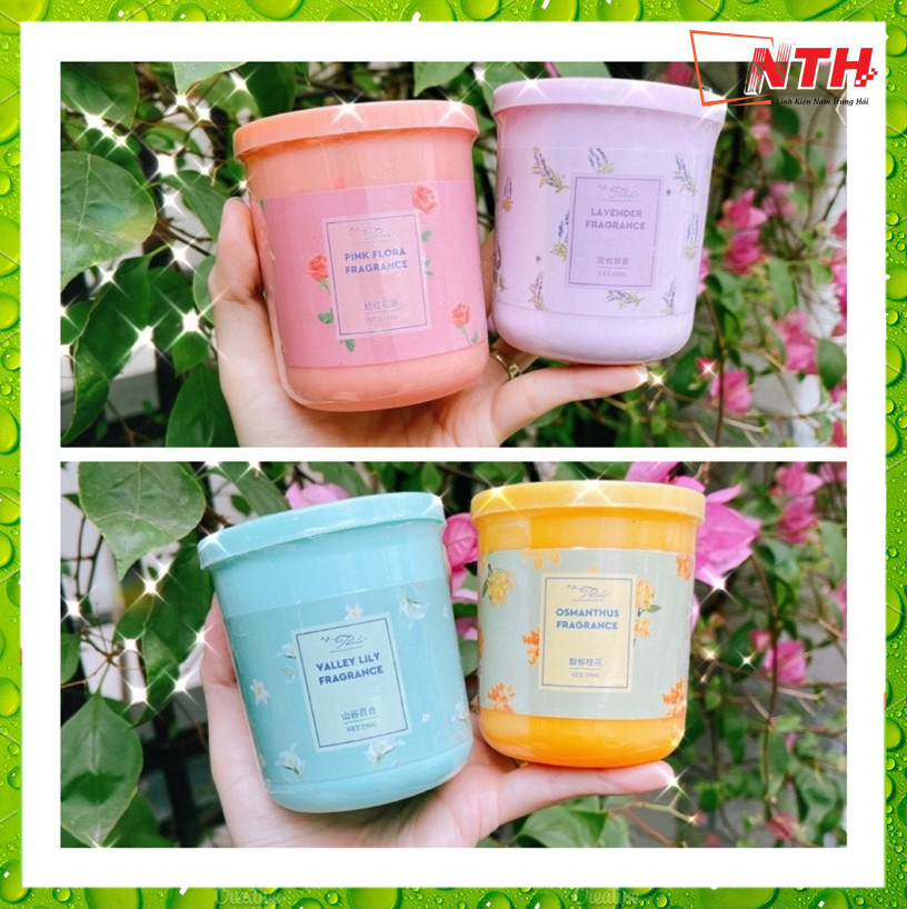 Sáp Thơm Phòng Fragrance 190G Để Phòng, Ô Tô, Tủ Quần Áo, Toilet