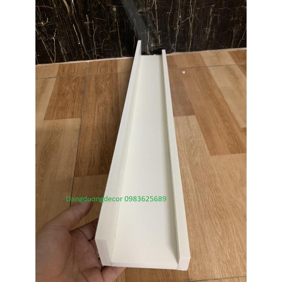 Sét 3 kệ nail rời thiết kế máng chữ U để sơn kiểu hiện đại - đẹp long lanh
