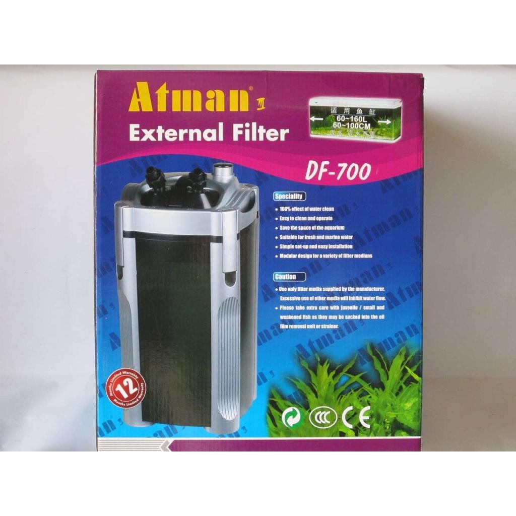 Máy lọc Atman DF 700 - Lọc thùng Df700 cho bể cá - External Filter DF-700- Lọc cao cấp cho hồ cá thuỷ sinh-shopleo