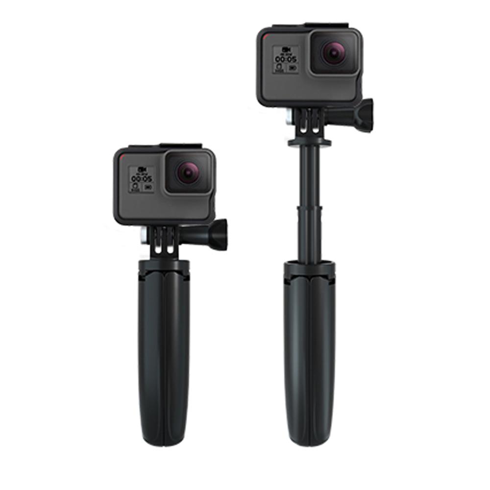 Zuidid Chân máy có thể gập chân ba chân máy di động mini monopod cho GoPro 11/10/9/8/7/6/5/4/3 Phiên Black Phiên hành động OSMO Phụ kiện phụ kiện