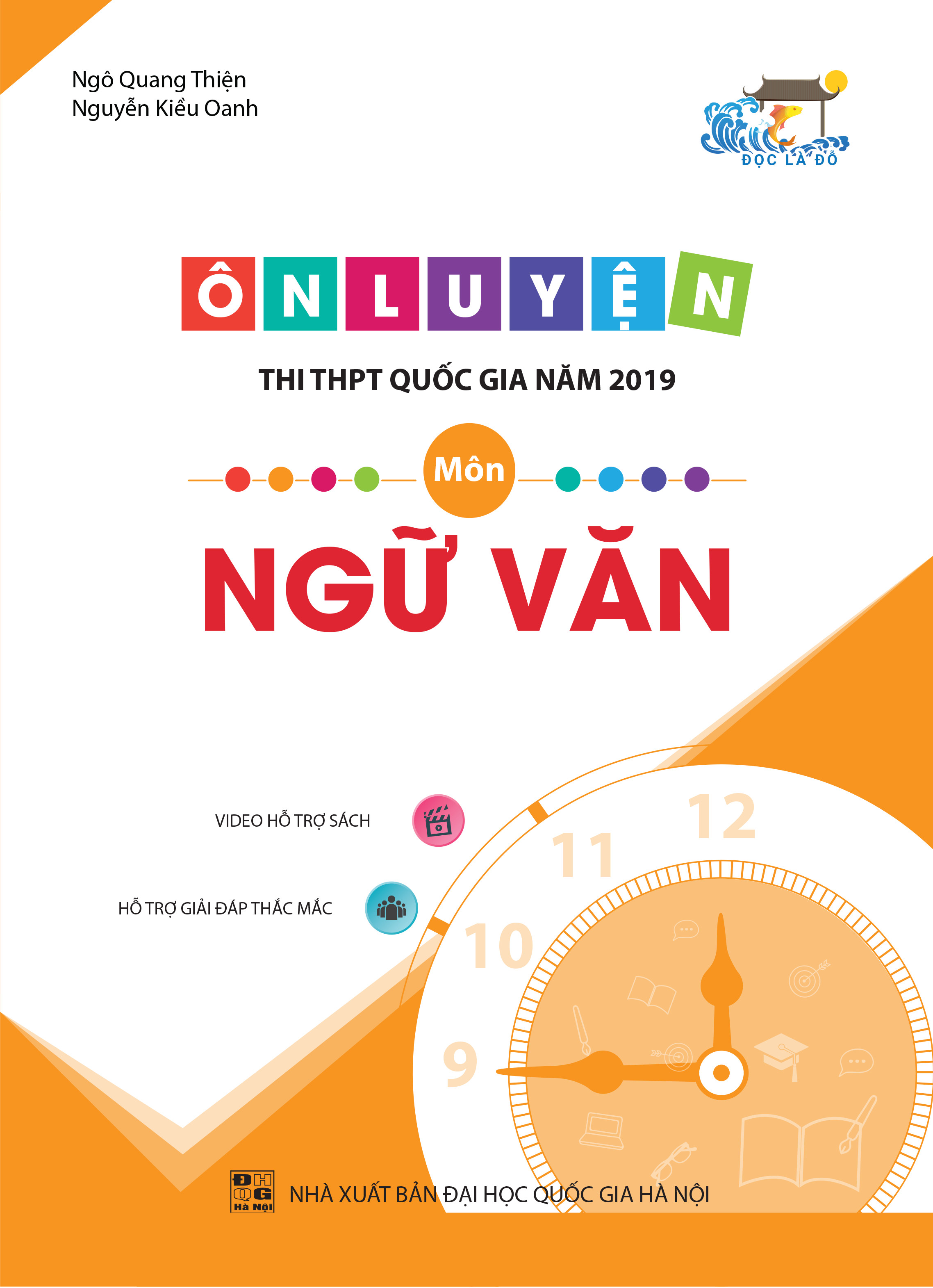 combo ôn luyện thi trắc nghiệm THPT quốc gia năm 2019 khối C03: Toán - văn - sử