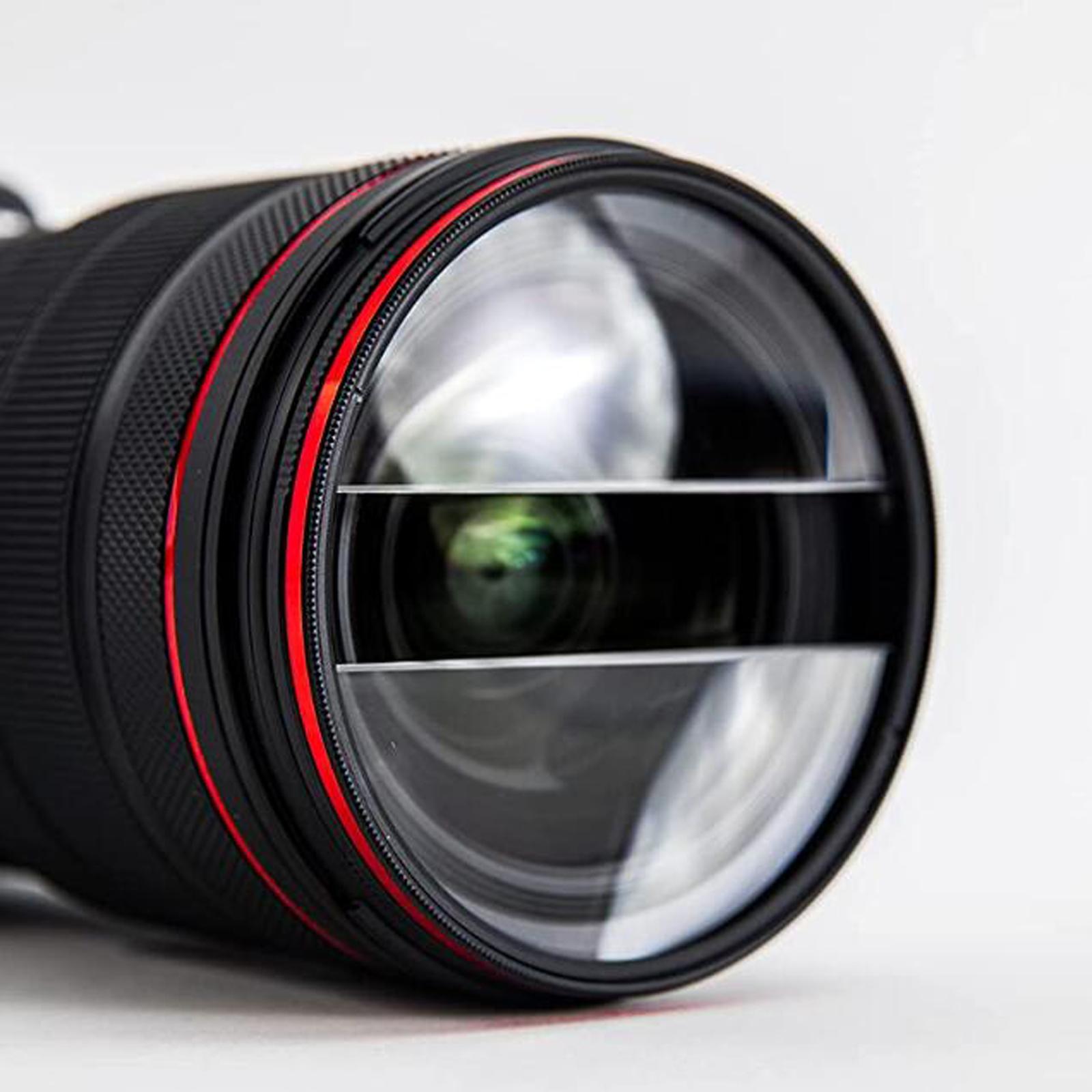 1Pc Streak Filter Optical Glass for DSLR Video 82mm Blue Streak