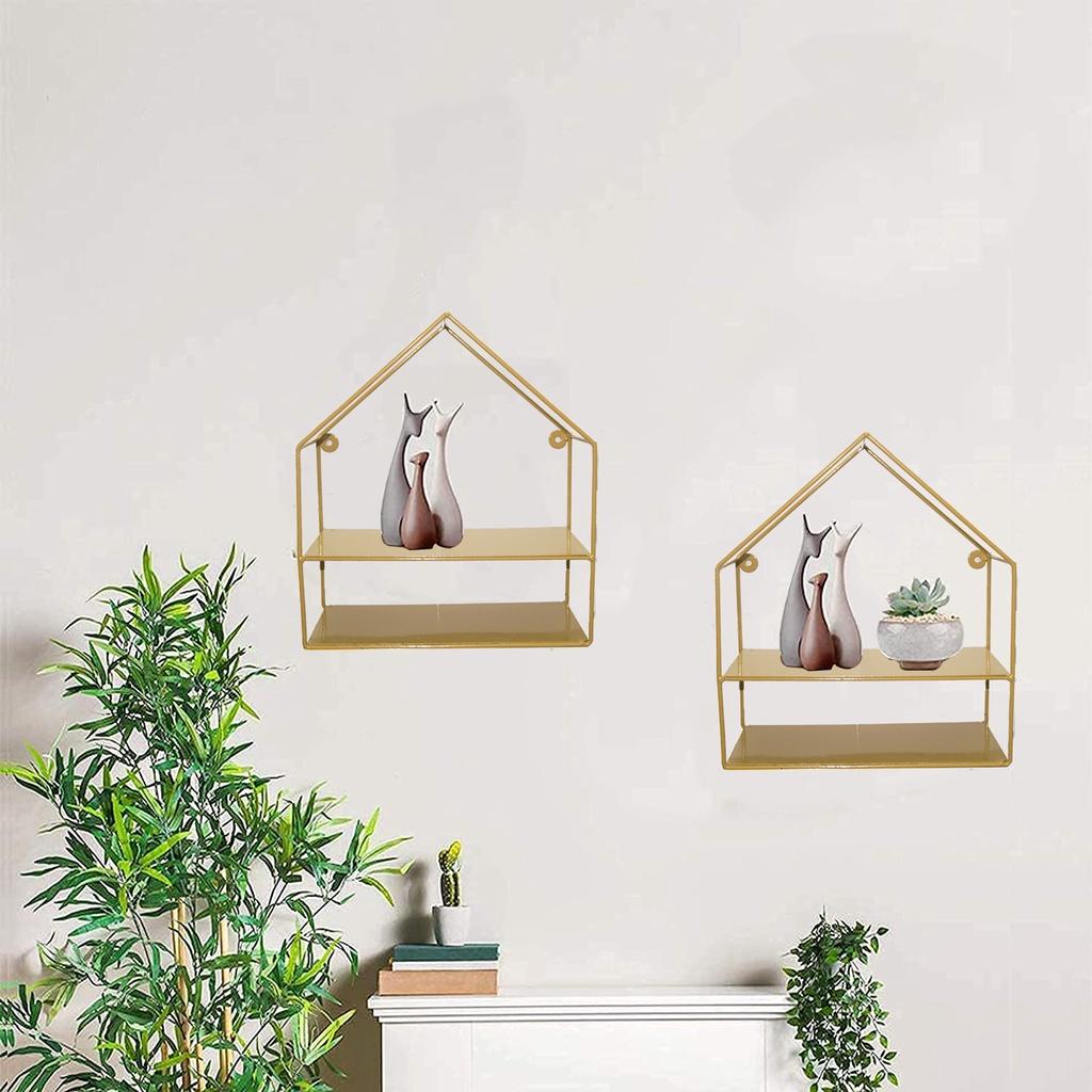 KỆ NGÔI NHÀ, kệ decor hình ngôi nhà, Kệ treo tường trang trí nội thất, kệ decor trang trí