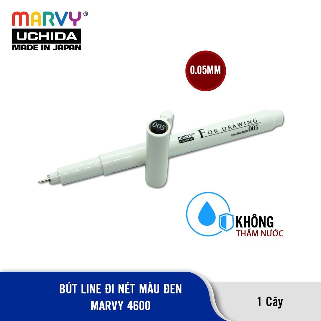 Bút Line Đi Nét Chuyên Nghiệp Marvy 4600