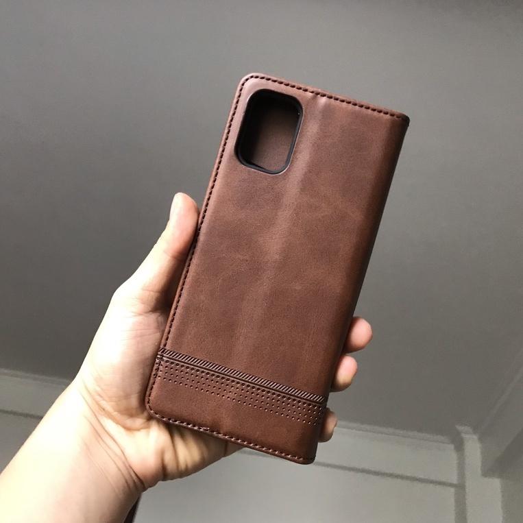 Bao da ốp lưng xiaomi redmi Note 10 10s pro 4g 5g Mi 11 lite 9T 11t pro 11 10c 9c kèm ví nắp gập da mềm mịn