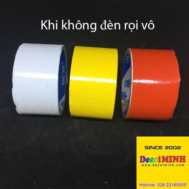 Decal phản quang trang trí xe