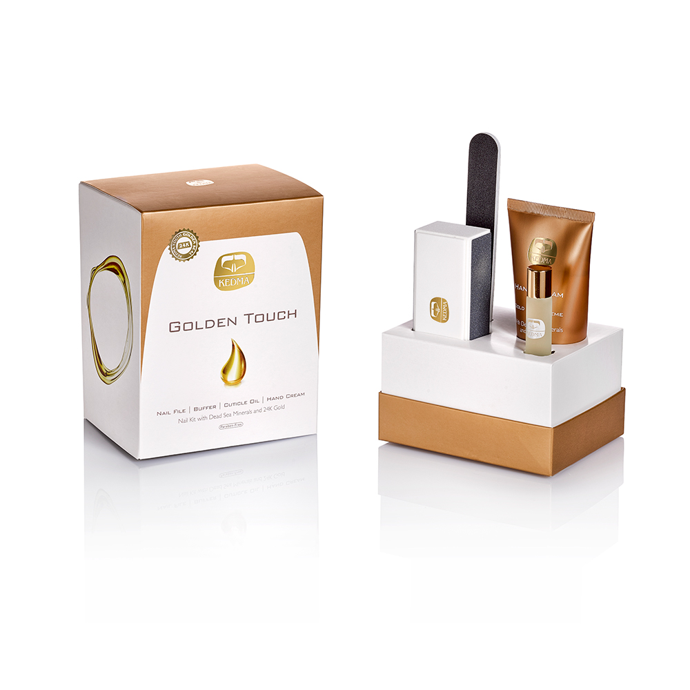 Bộ Dưỡng Móng - Nail Kit - Golden touch Kedma 400gr