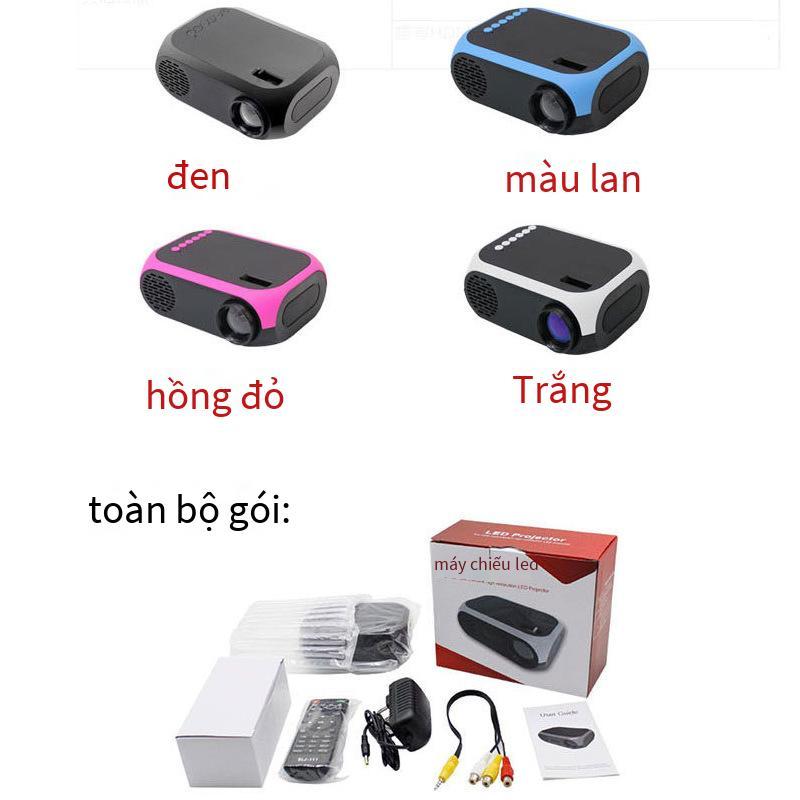 Phong cách mới nhất P40 máy chiếu gia đình sinh nhật điện thoại di động Android không dây với cùng một màn hình LED máy chiếu mini di động dành cho trẻ em