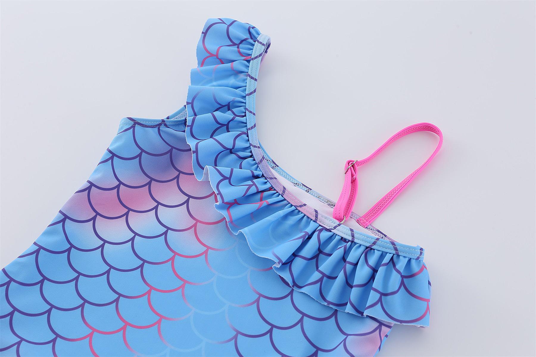 Wishere Mùa Hè Bé Gái Đồ Bơi Cho Bé Suspender Áo Bơi Một Mảnh Trẻ Em Tankini Bikini Đi Biển Thiếu Niên Trẻ Em Áo Tắm