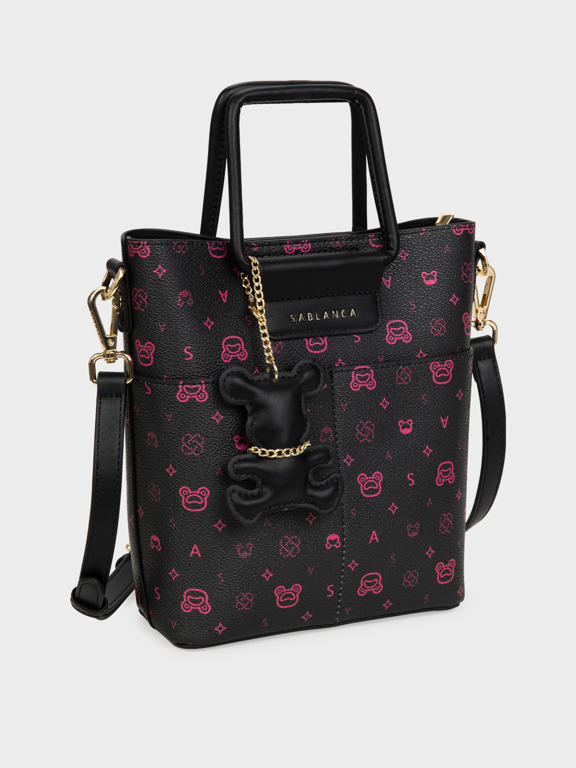 Túi Tote nữ cầm tay họa tiết monogram SABLANCA TO0082