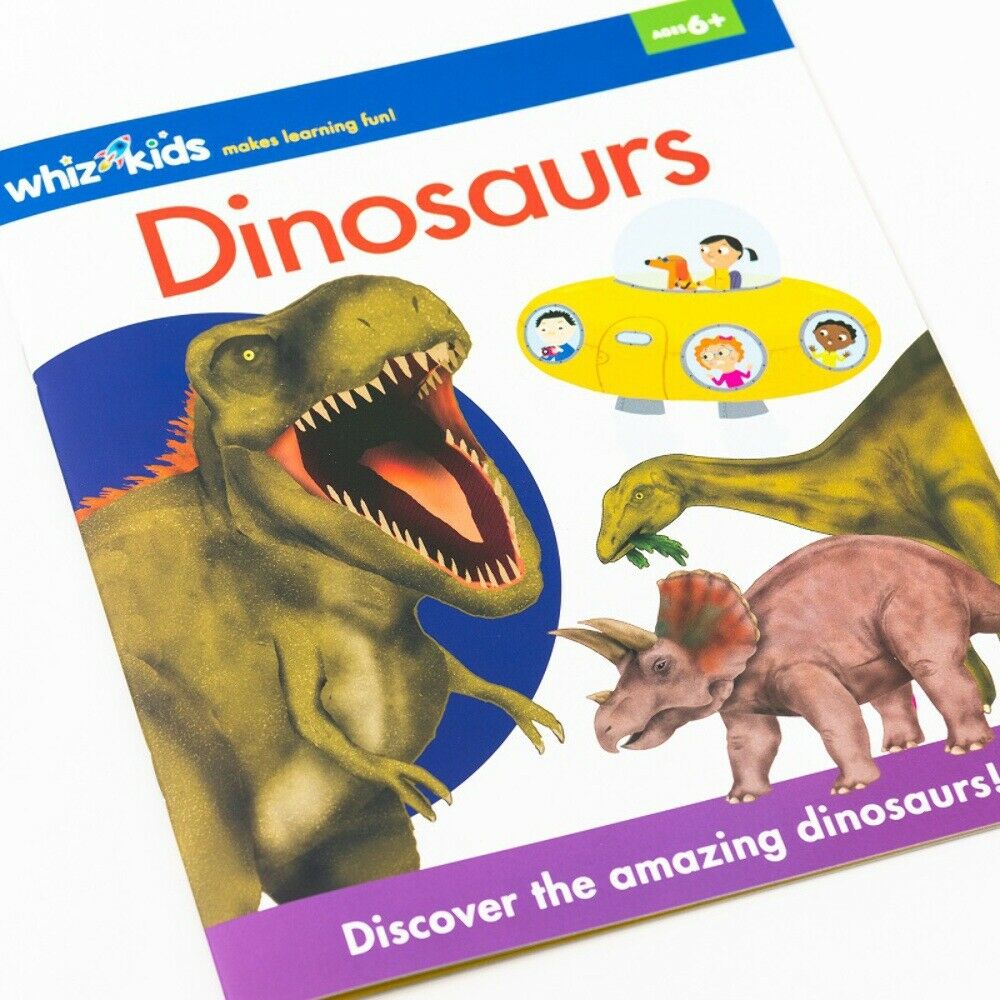 Whiz Kids Dinosaurs - Book And Jigsaw Puzzle