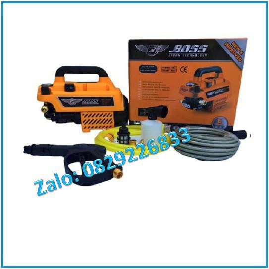 Máy rửa xe boss B11 3500w có chỉnh áp thế hệ mới tặng bình bọt tuyết ống nói súng