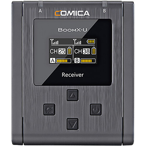 Comica BoomX-U - Bộ Micro Không Dây UHF Đa Năng, Dùng Cho Quay Phim, Phỏng Vấn, Live Stream - Hàng chính hãng
