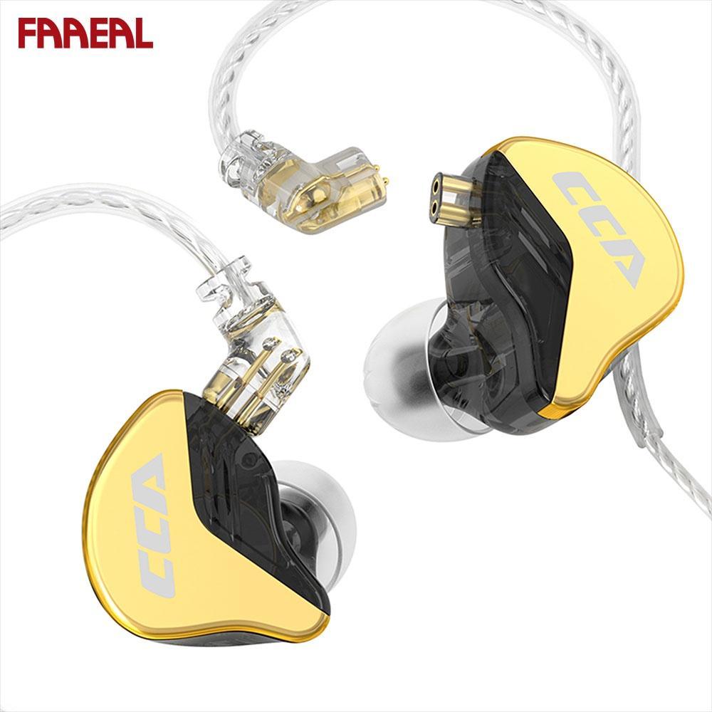 Tai Nghe Nhét Tai FAAEAL CCA CRA + Dây Cáp Tháo Rời Được Dành Cho Điện Thoại