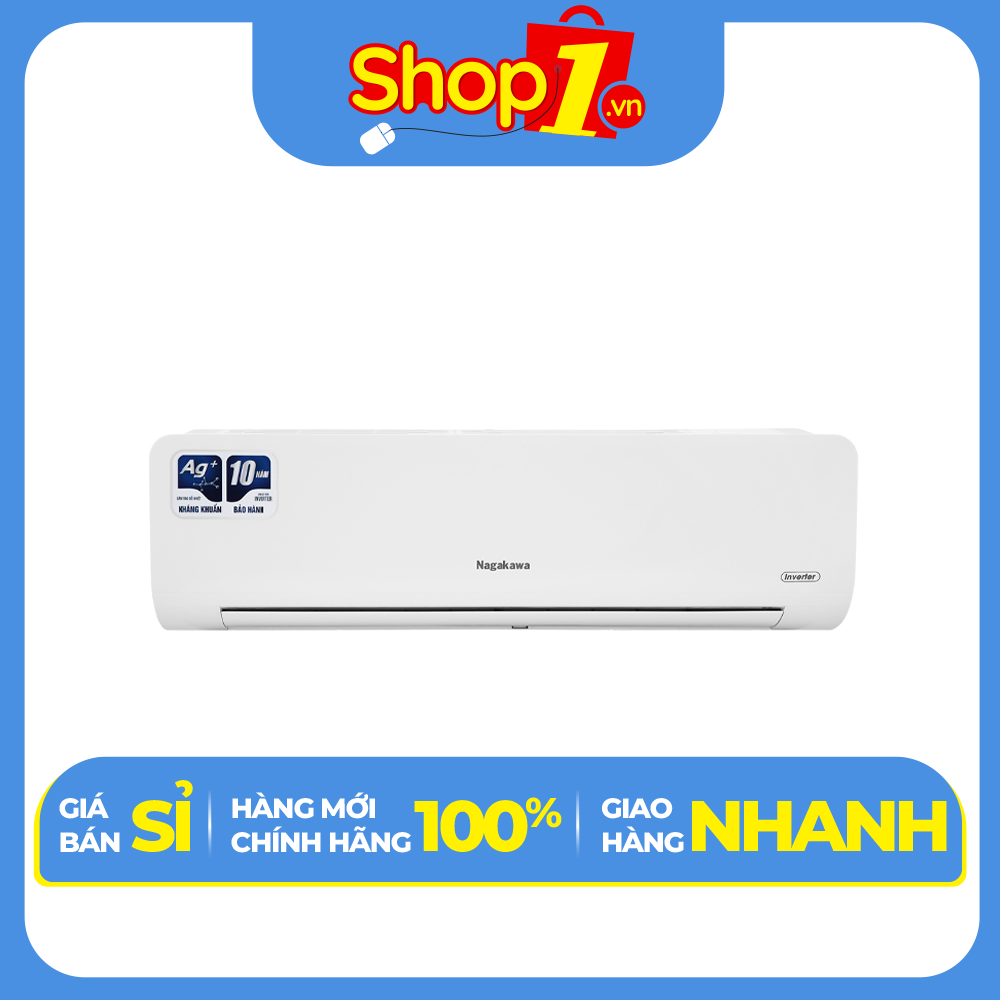 Máy lạnh Nagakawa Inverter 1 HP NIS-C09R2H10 - Hàng chính hãng - Chỉ giao HCM