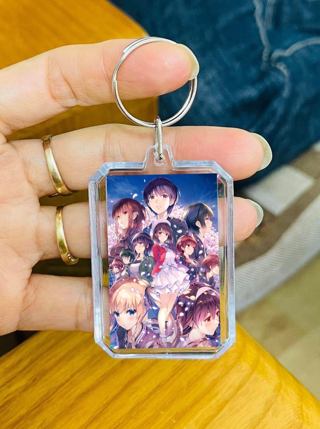 Móc khoá Saenai Heroine no Sodatekata / móc treo khoá anime Saenai Heroine no Sodatekata