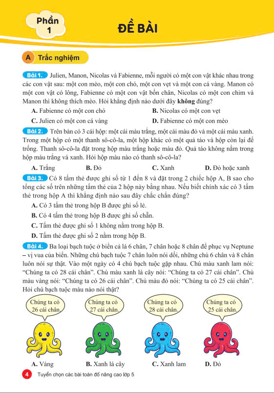 Sách - Tuyển Chọn Các Bài Toán Đố Nâng Cao 5 - Dùng chung cho các bộ SGK hiện hành - ndbooks