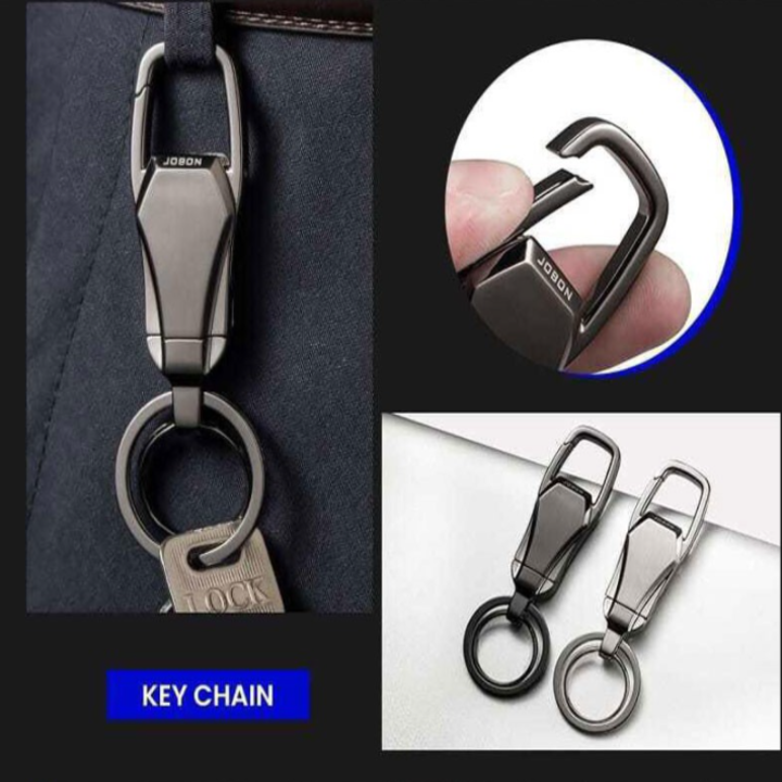Móc chìa khóa đa năng thương hiệu Jobon ZB-8780 - Chất liệu thép hợp kim cao cấp - Hàng nhập Khẩu