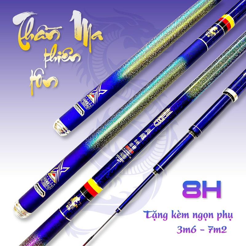 Cần câu tay Thần ma thiên tôn 8H -19i ( phiên bản 2023 ) tặng kèm 1 ngọn phụ ANam-Fishing