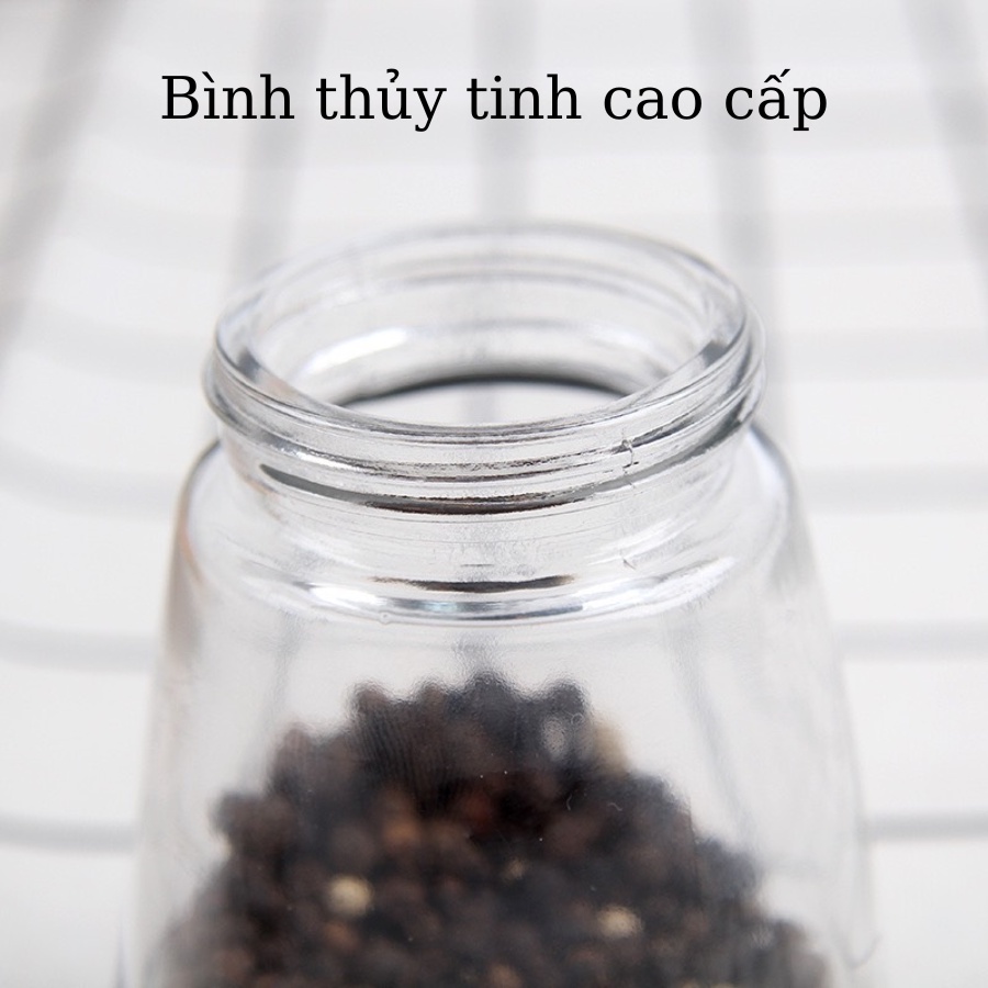 Dụng cụ xay tiêu nắp inox cao cấp