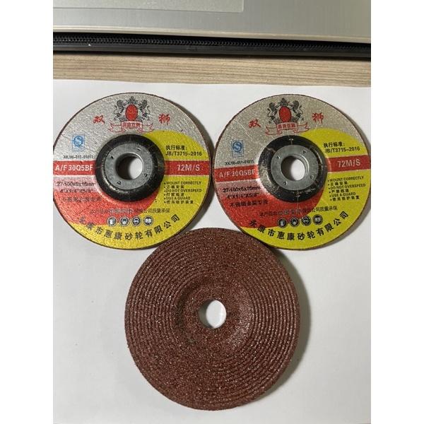 Đá mài sắt 1 tấc sư tử màu đỏ kích thước 100x6x16mm