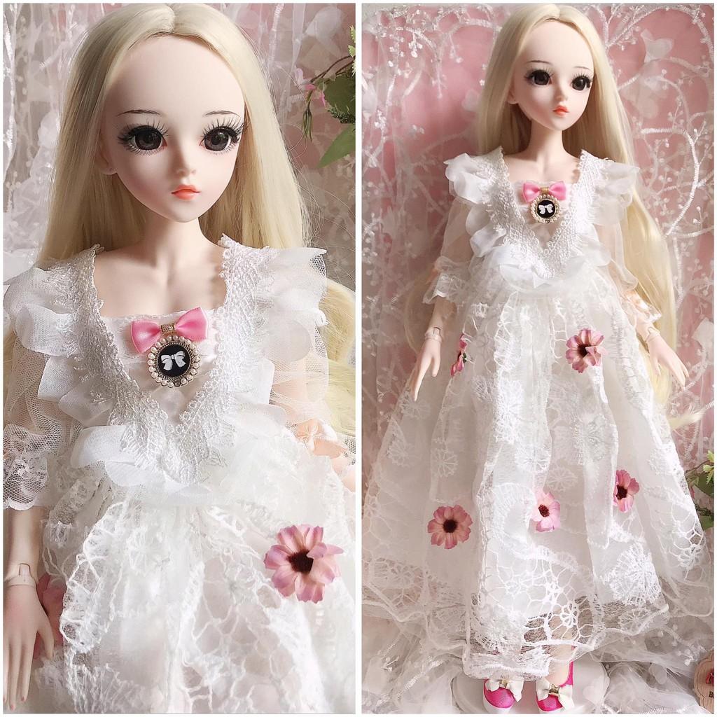 Các Mẫu Váy Cưới Cho Búp Bê cao 60cm Adhshop