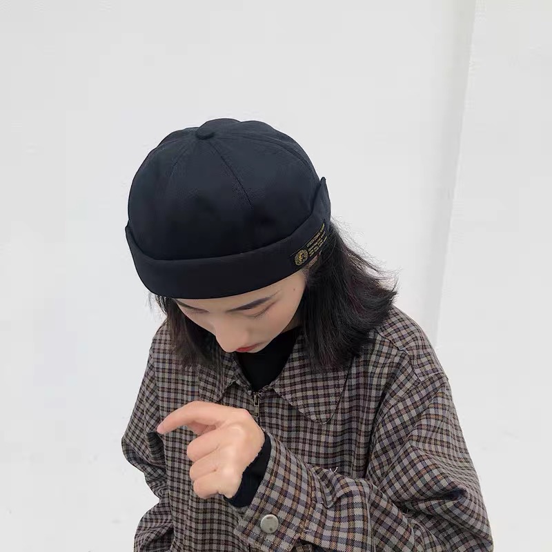 Mũ Nồi Beret, Nón Beanie, Mũ Tròn Nữ Nam Không Vành Cực Kỳ Phong Cách MD09