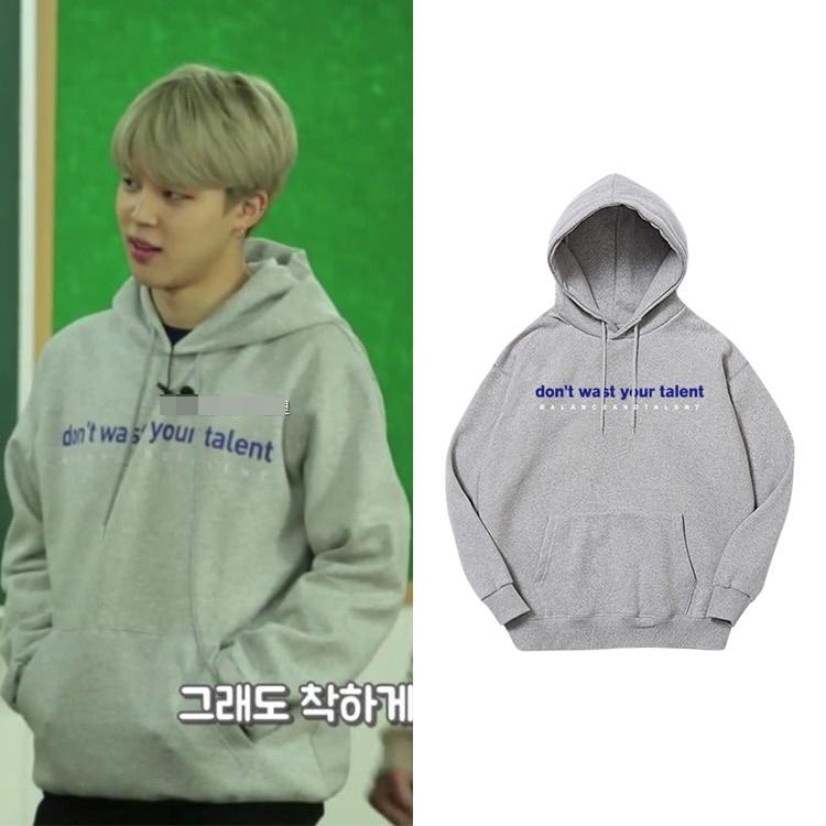 Áo hoodies JIMIN BTS Hip Hop có Mũ Trùm Đầu Cao Cấp