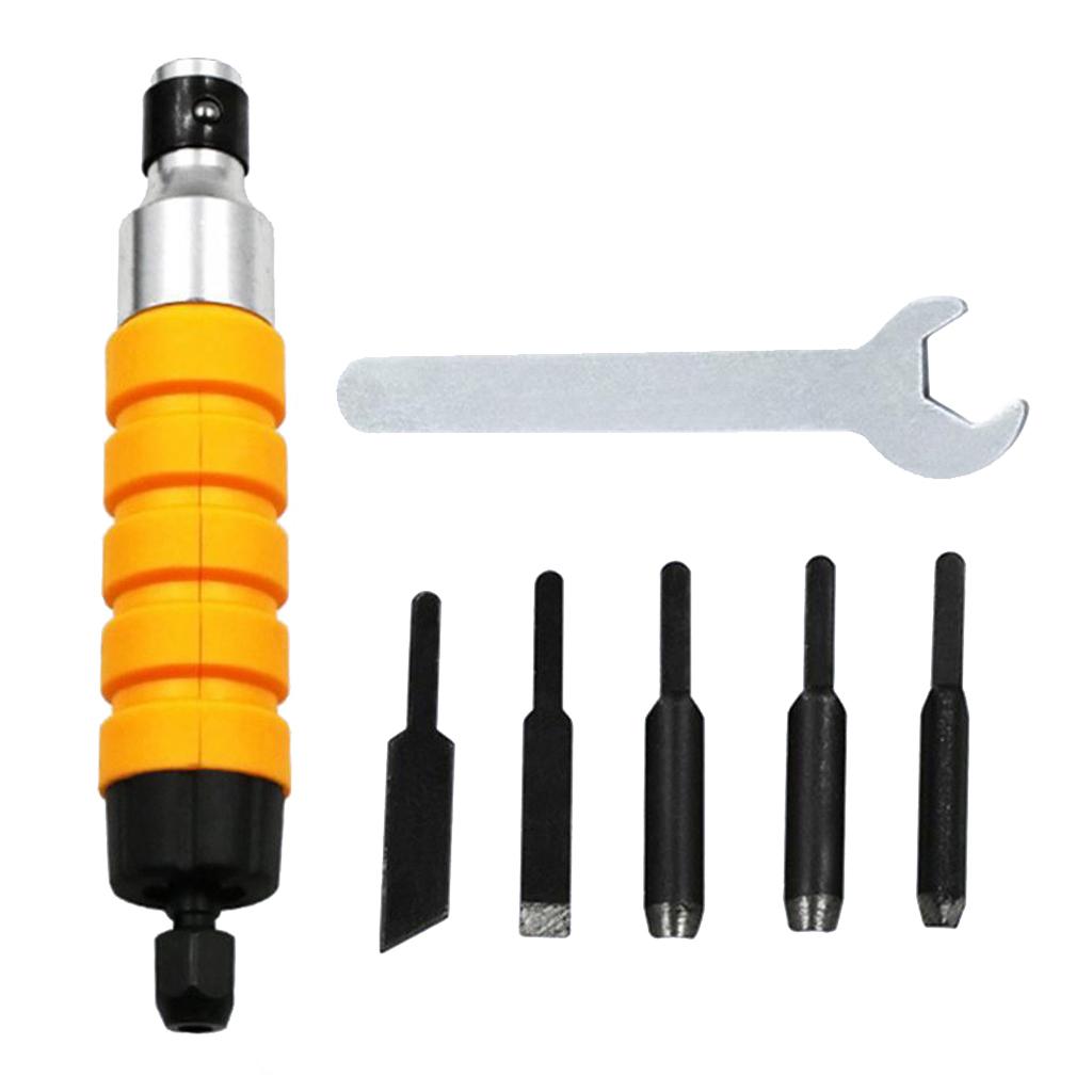 7Pcs Electric Carving Tool Wood Carving Machine Woodworking Tools Set