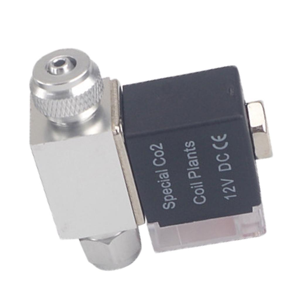CO2 Aquarium Electric Solenoid Valve Magnetic Valve US Plug