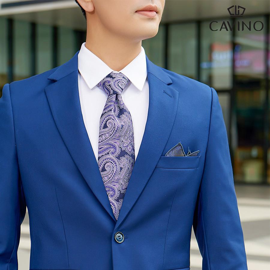 Cà vạt nam công sở cao cấp CV2125 CAVINO phụ kiện thời trang vest nam đẳng cấp
