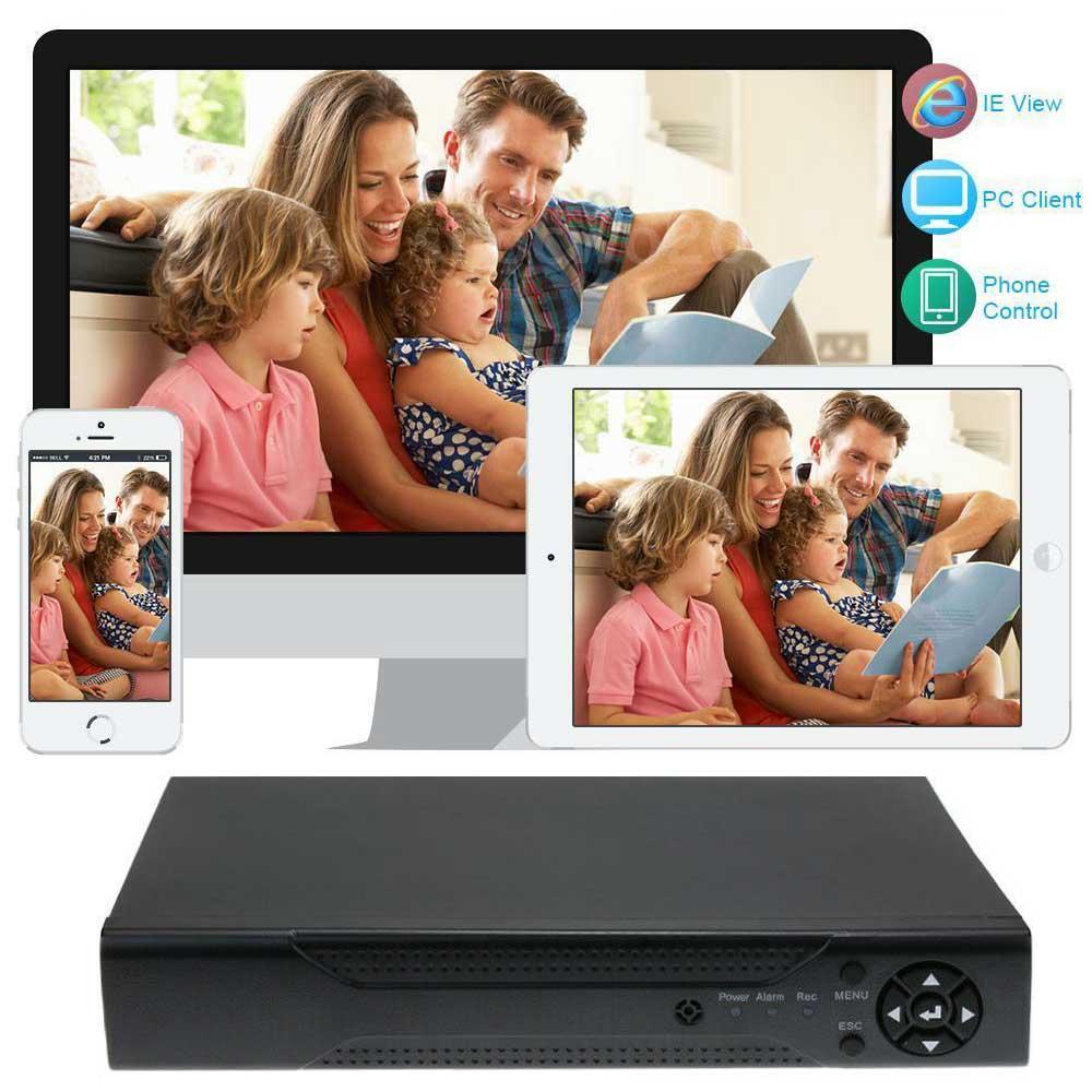 H.264 Full HD 1080P 4Channel Security Network Video Recorder for Camera
