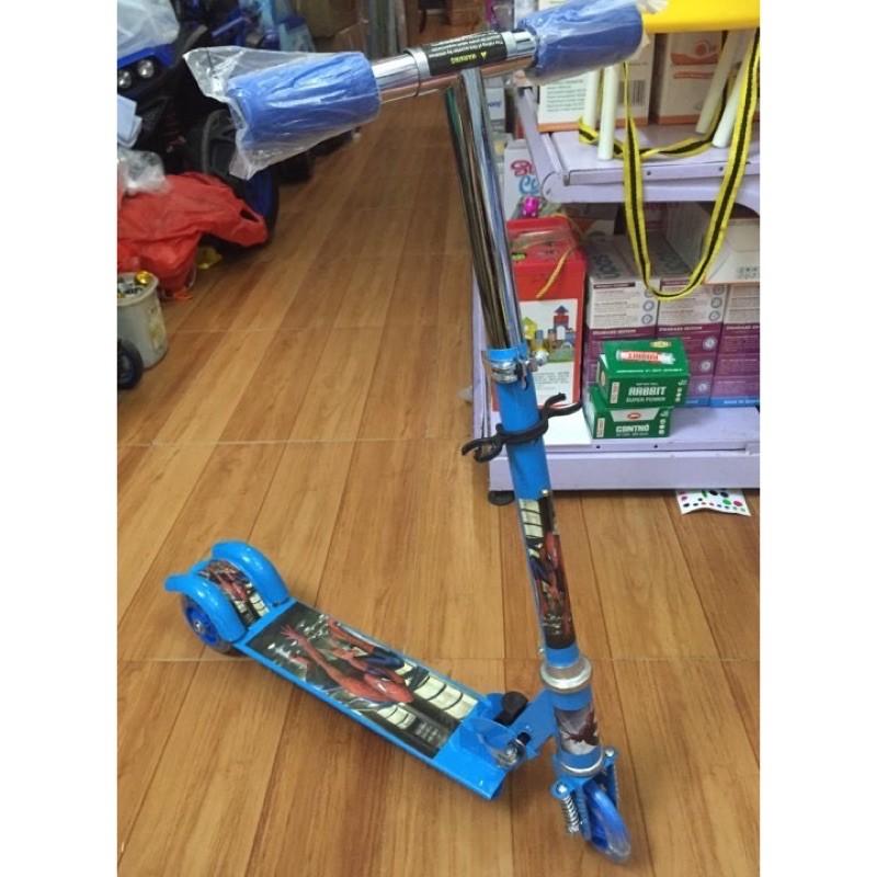 Xe trượt Xe Scooter Cỡ To Có Lò Xo Giảm Sốc Bánh Phát Sáng – đồ chơi vận động cho bé-1183