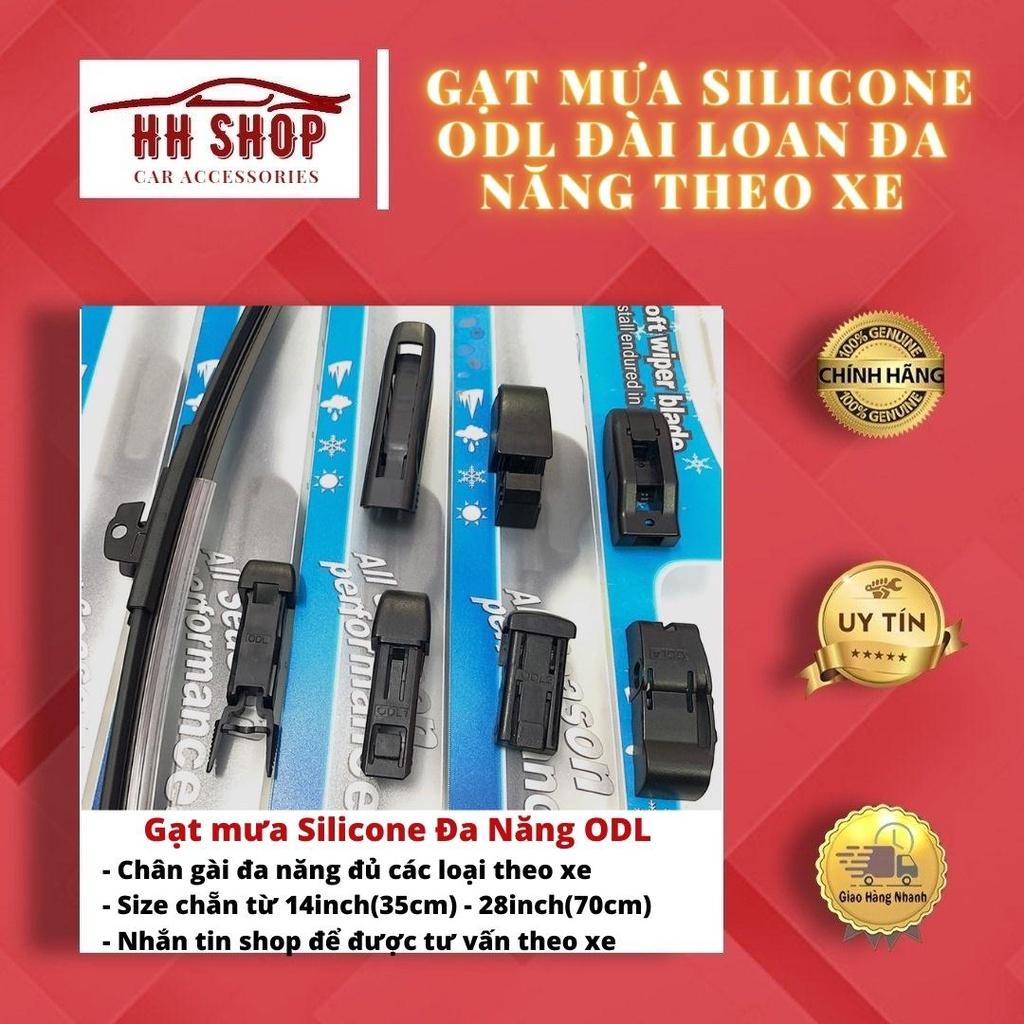 Gạt mưa Sillicone ngàm đa năng cao cấp ODL Chính Hãng Gạt nước ô tô lắp được mọi dòng xe - Bảo Hành 5 tháng