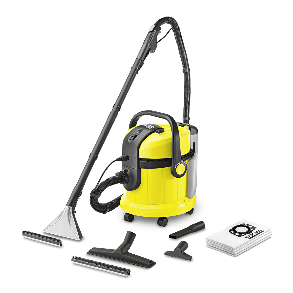 Máy làm sạch thảm (giặt thảm), ghế sofa và hút bụi đa năng Karcher SE 4001 (Hàng chính hãng)