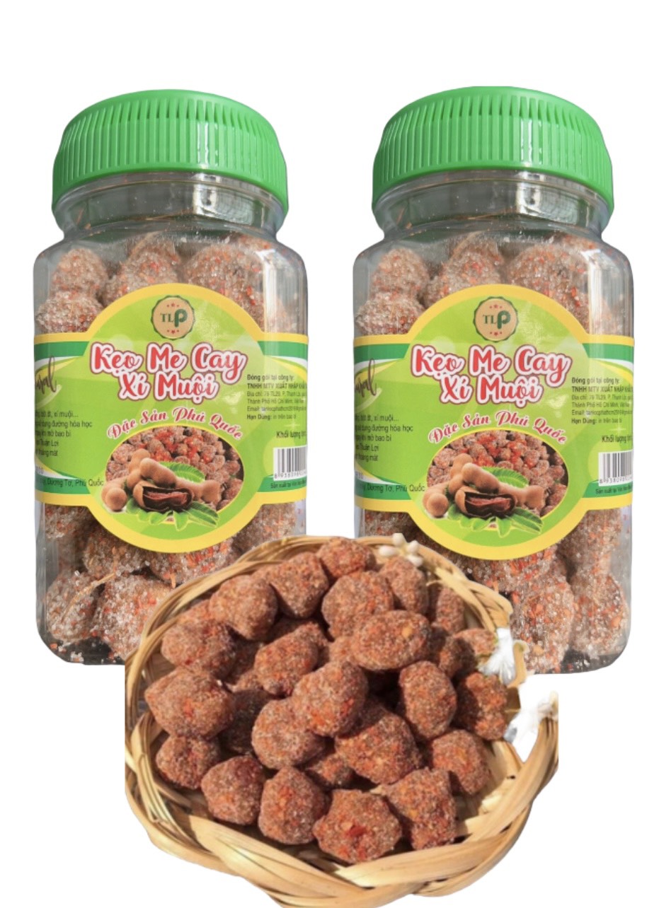 KẸO ME CAY XÍ MUỘI TÂN LỘC PHÁT HŨ 500G