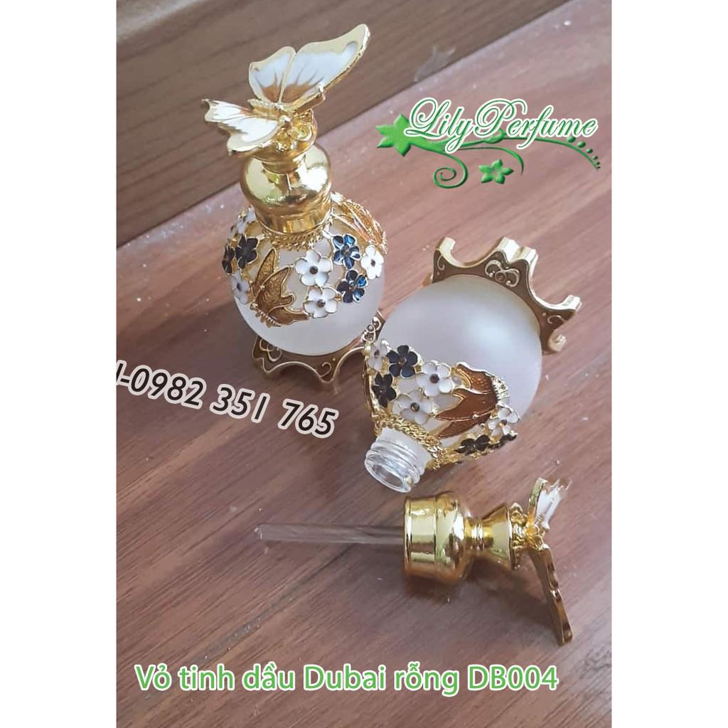 Lọ chiết tinh dầu Dubai sang trọng 20ml DB004