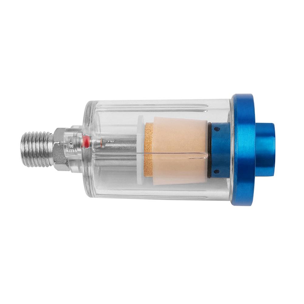 Mini 1/4'' Water Oil Separator Inline Air Hose Filter Moisture Trap Compressor Sprayer Pneumatic Painting Spraying Tool
