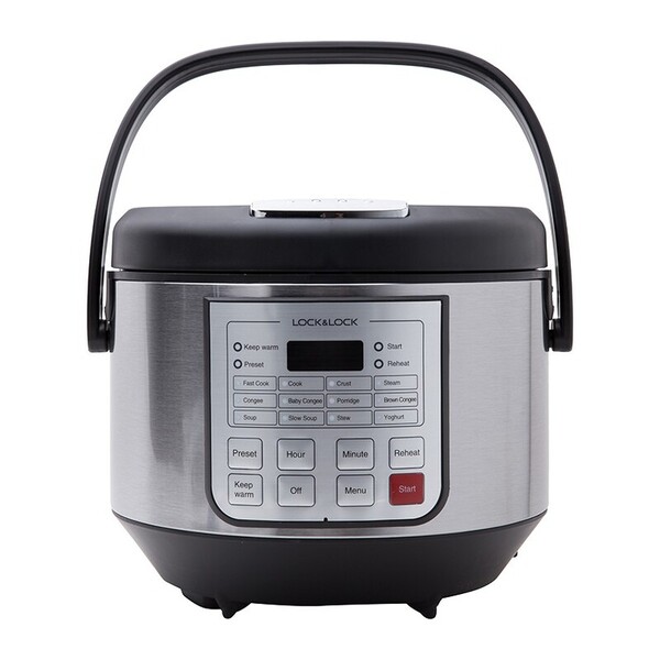 Nồi Cơm Điện Tử Lock&Lock EJR151 - Đen - Hàng chính hãng