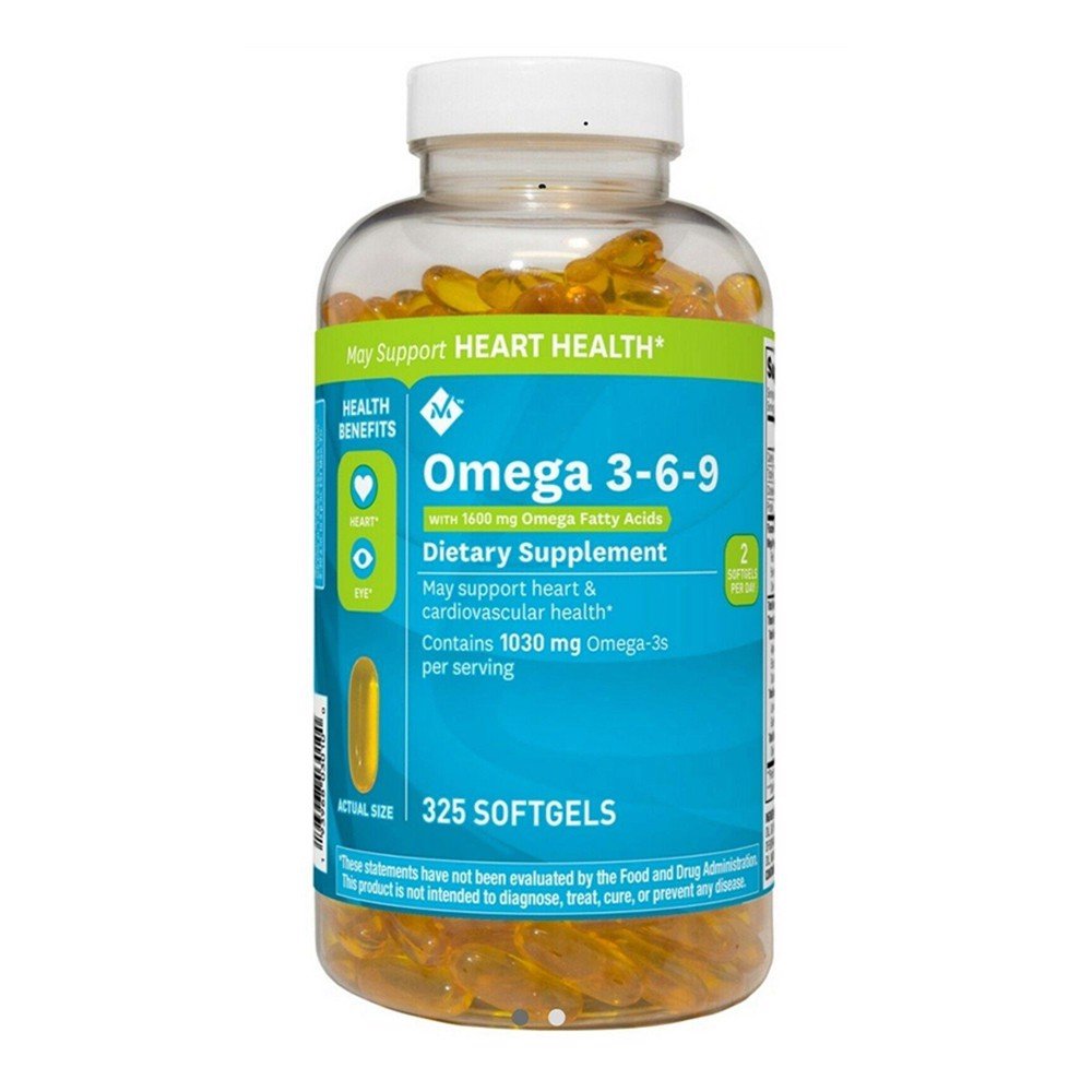 Dầu cá Omega 369 Member’s Mark Supports Heart Health Mỹ tăng sức khỏe cho tim, não, khớp, mắt và cải thiện da khô - QuaTangMe Extaste