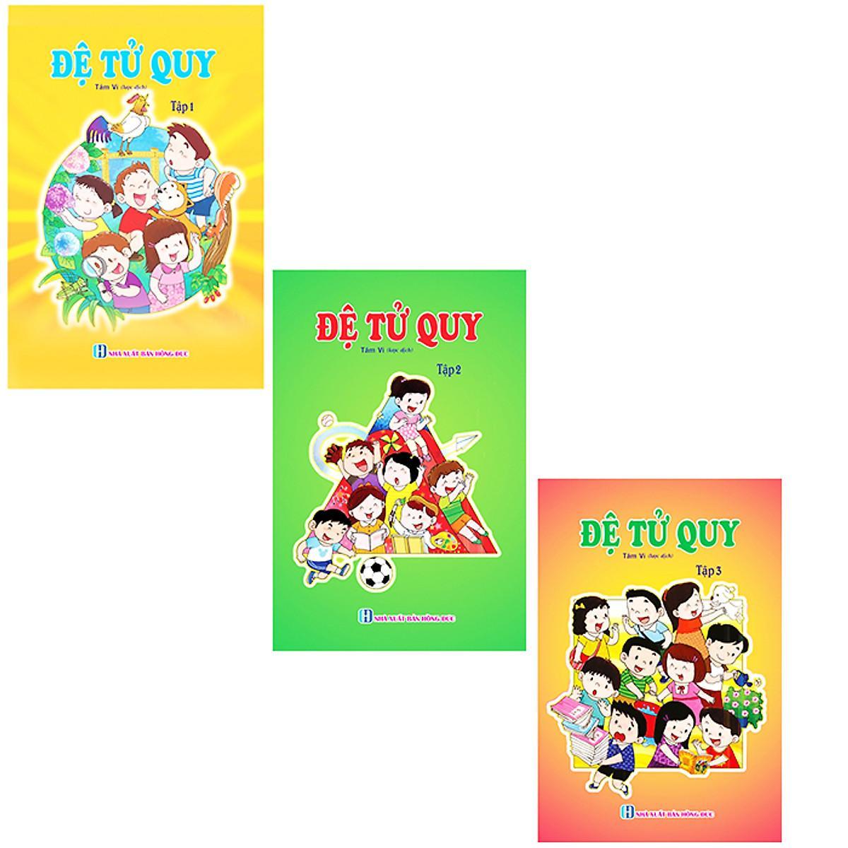 Sách - Đệ Tử Quy ( Bộ 3 tập) - Chính Thông Book