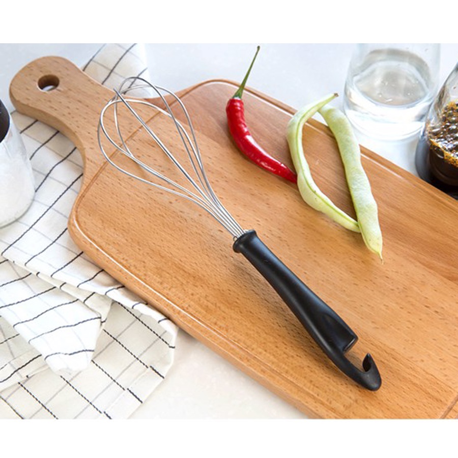 Dụng cụ đánh trứng tạo bọt Echo Lucido 26cm - Made in Japan
