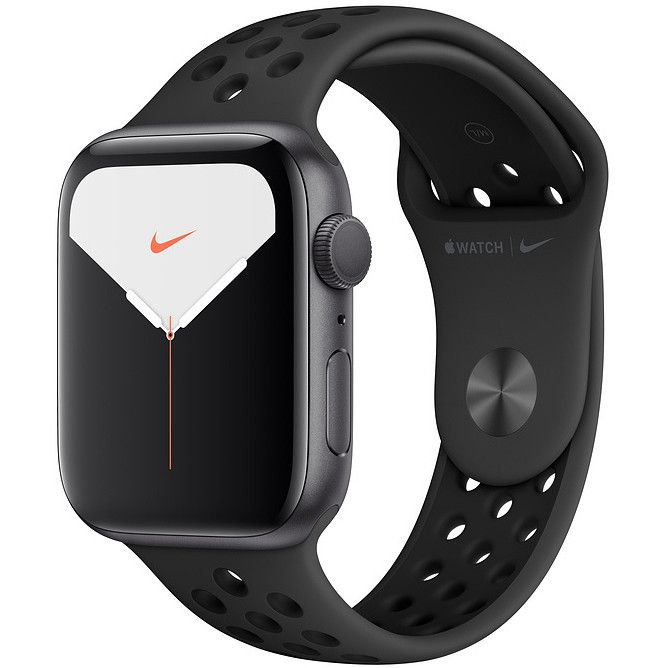 Đồng Hồ Thông Minh Apple Watch Nike+ Series 5 GPS Only Aluminum Case With Nike Sport Band (Viền Nhôm &amp; Dây Nike) - Hàng Chính Hãng VN/A