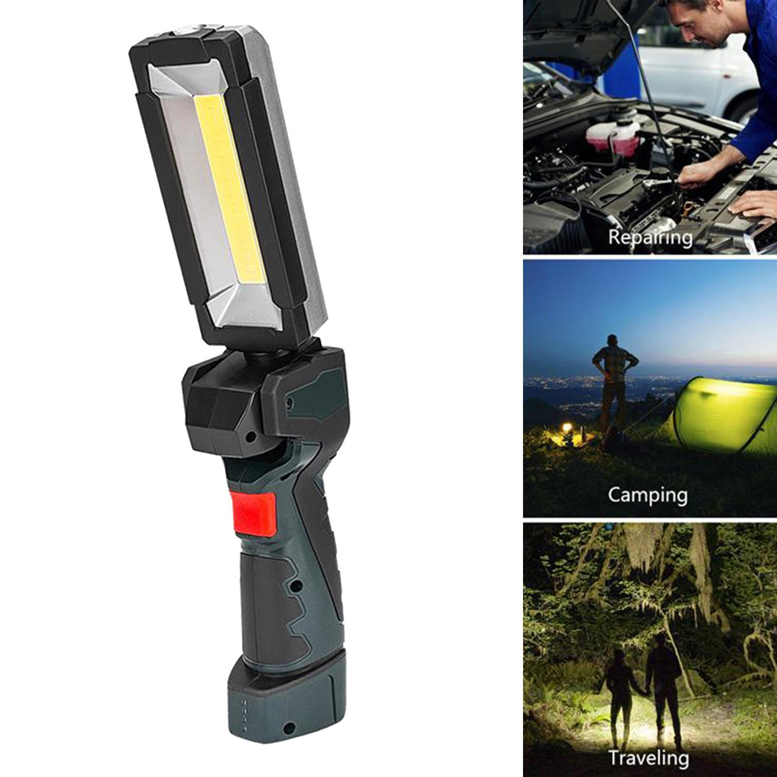 Home Rotating Base Emergency COB LED Work Light Lamp