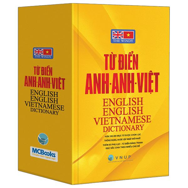 Sách - Từ Điển Anh-Anh-Việt 350000 Từ (Tái Bản 2025) - ảnh 4