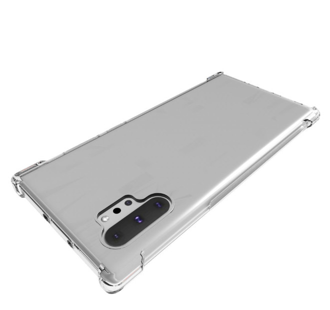 Ốp lưng Silicon dẻo trong, suốt chống sốc cho Samsung Galaxy Note 10 Plus