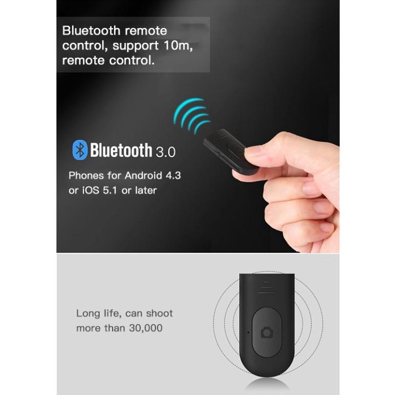 Gậy chụp ảnh cầm tay không dây mini kết nối Bluetooth chất lượng cao