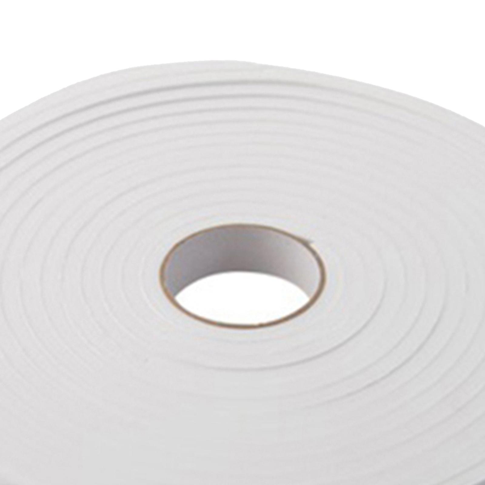 2 Rolls Foam Seal Tape, Thick High Density Foam Strip Self Adhesive Door Weather Stripping Insulation Foam Window Seal Total 33 feet