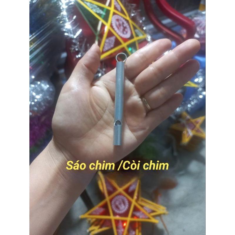 Sáo Nhôm - Sáo Rút giả tiếng chim hót, huấn luyện chim, Âm thanh cực hay – Đồ chơi thú vị cho bé