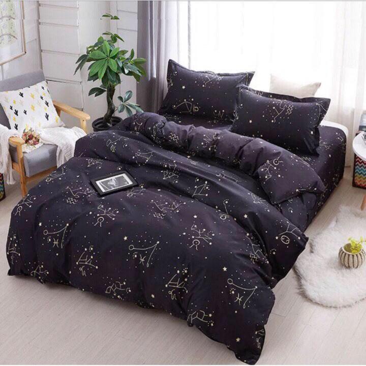 COMBO 2 BỘ GA GỐI MẪU VỊT HỒNG DỄ THƯƠNG